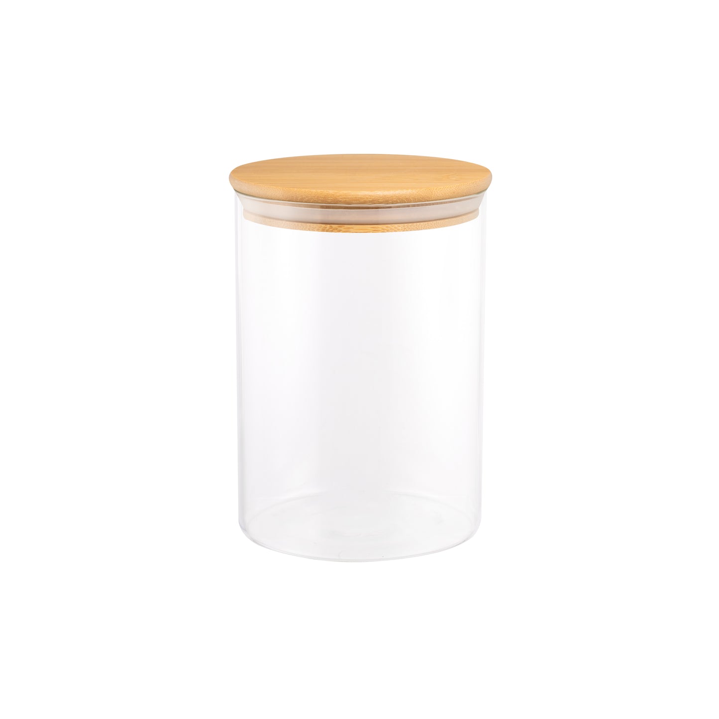 Wholesale Carton of 24 x 2L Glass Jar with Bamboo Lid