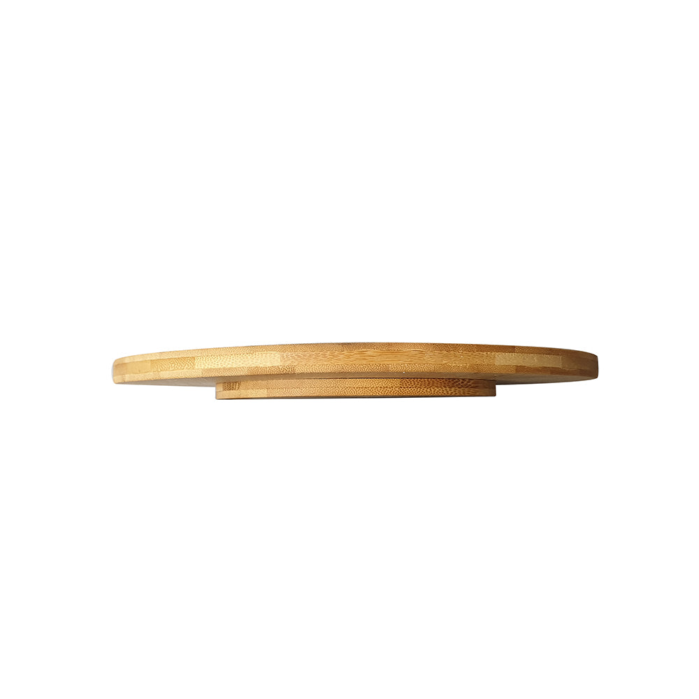 Bamboo Rotating Turntable 25cm