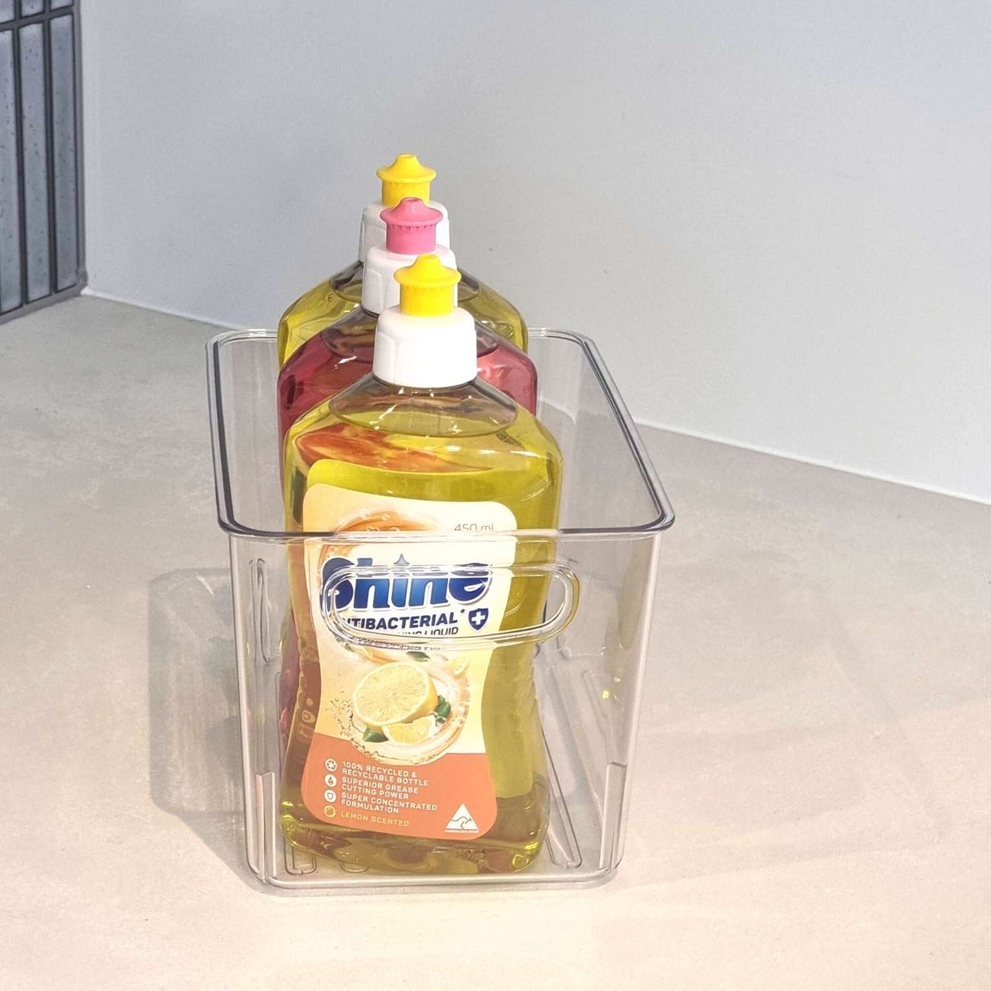 Small Clear Acrylic Storage Tub