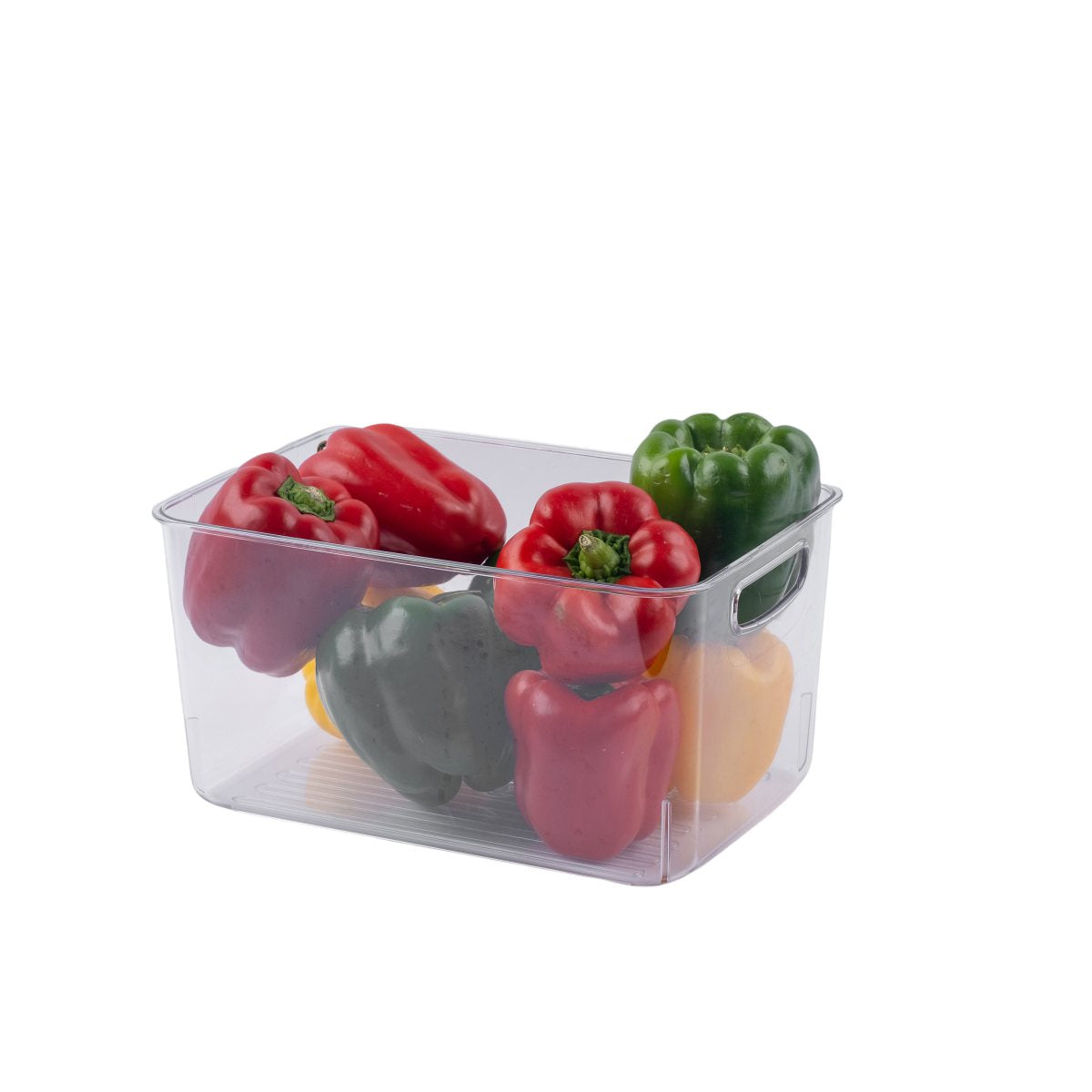 Large Clear Acrylic Storage Tub with Handle