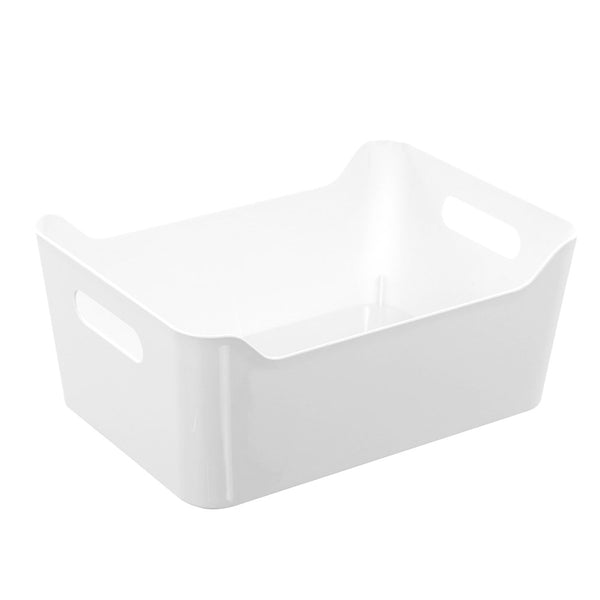 White Dipped Storage Tub - Large