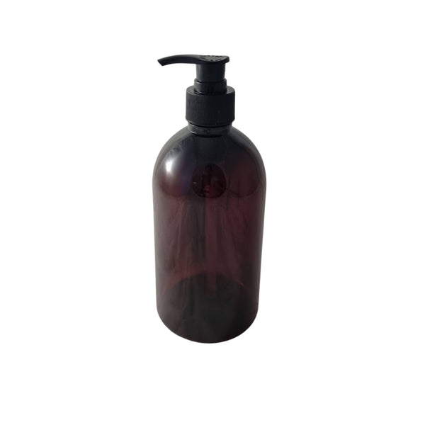 500ml Amber Pump Bottle