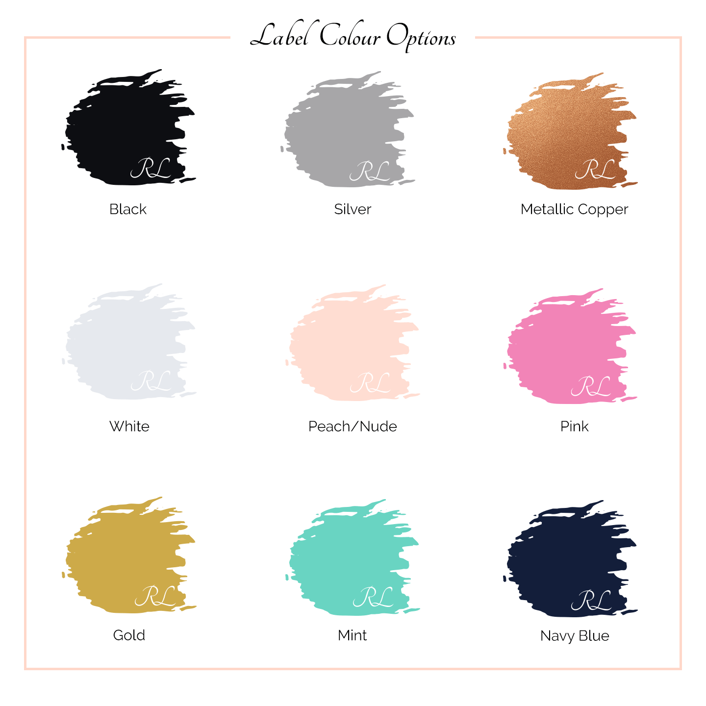 Medium Custom Pantry Labels