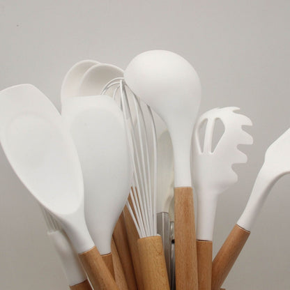 White 11pcs Utensil Set