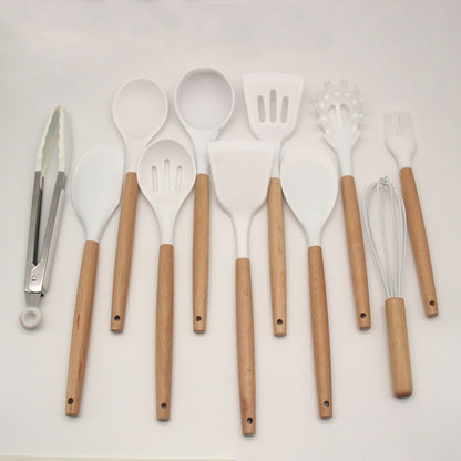 White 11pcs Utensil Set