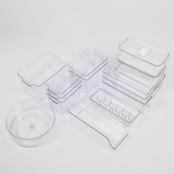 Ultimate Clear Acrylic Fridge Storage Container Bundle