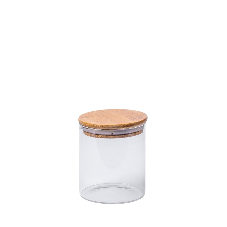 600ml Glass Jar with Bamboo Lid